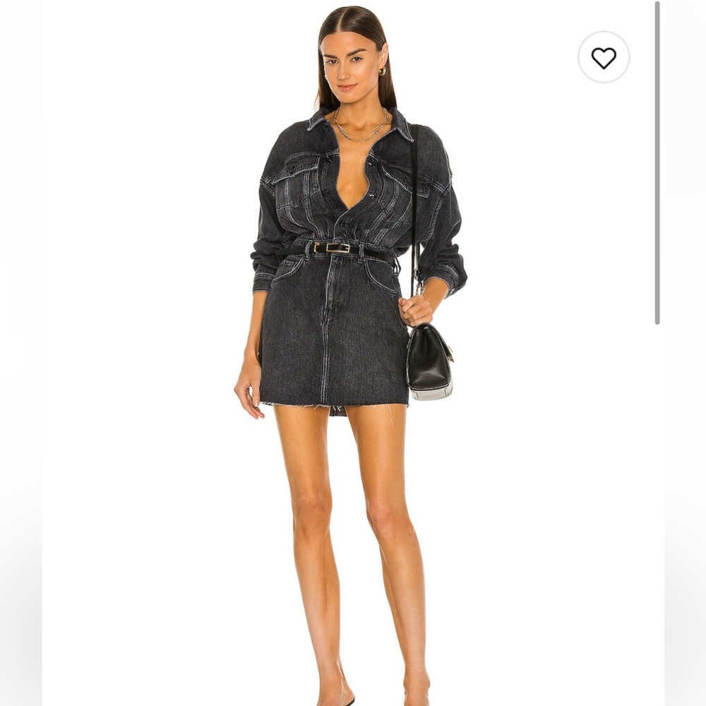 All saints jacket dress